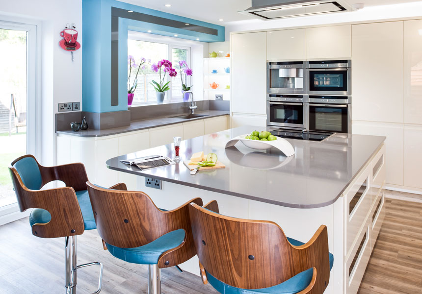 Colourful Kitchen  - Lisa Melvin Design
