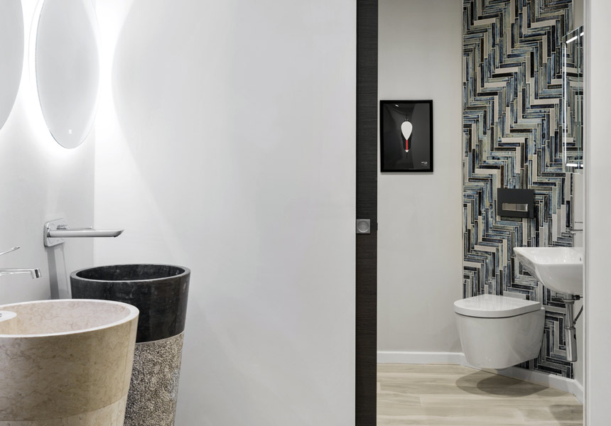 Gallery Showroom Bathroom Settings