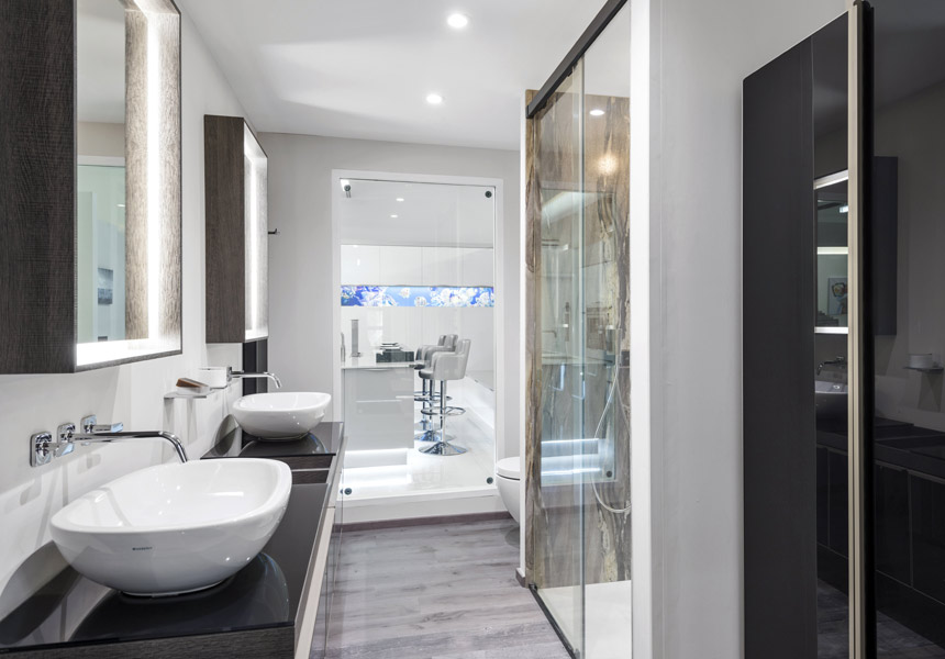 Gallery Showroom Bathroom Settings